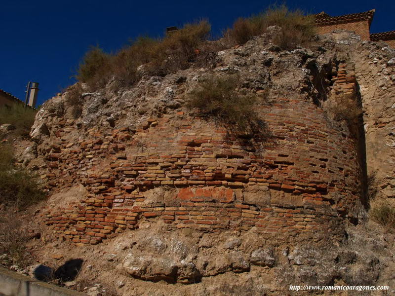 VISTA FRONTAL DEL CILINDRO ABSIDAL
